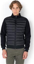 ΑΝΔΡΙΚΟ ΜΠΟΥΦΑΝ QUILTED HYBRID 3WR1144B031BL ΜΑΥΡΟ THE BOSTONIANS