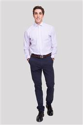 ΑΝΔΡΙΚΟ CHINO ΠΑΝΤΕΛΟΝΙ REGULAR FIT ''DOBBY'' - CN1487T809 ΜΠΛΕ ΣΚΟΥΡΟ THE BOSTONIANS