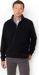 ΑΝΔΡΙΚΟ ΦΟΥΤΕΡ HALF ZIP 3RO1000B031BL ΜΑΥΡΟ THE BOSTONIANS