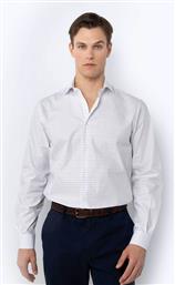 ΑΝΔΡΙΚΟ ΠΟΥΚΑΜΙΣΟ ΜΕ ΚΑΡΟ ΣΧΕΔΙΟ CUSTOM FIT ''CHESTER'' - ANCH8469 ΛΕΥΚΟ THE BOSTONIANS