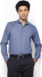 ΑΝΔΡΙΚΟ ΠΟΥΚΑΜΙΣΟ ΜΕ ΜΙΚΡΟΣΧΕΔΙΟ CUSTOM FIT ''DOBBY'' - ANP2438 ΜΠΛΕ THE BOSTONIANS