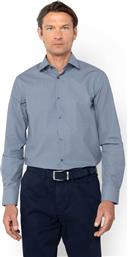 ΑΝΔΡΙΚΟ ΠΟΥΚΑΜΙΣΟ ΜΕ ΜΙΚΡΟΣΧΕΔΙΟ SLIM FIT ''CHARLES POPLIN'' - ACP2444 ΜΠΛΕ ΣΚΟΥΡΟ THE BOSTONIANS
