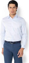 ΑΝΔΡΙΚΟ ΠΟΥΚΑΜΙΣΟ ΜΟΝΟΧΡΩΜΟ CUSTOM FIT ''POPLIN'' - AMP2413 ΜΠΛΕ ΑΝΟΙΧΤΟ THE BOSTONIANS