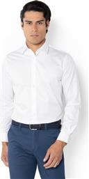 ΑΝΔΡΙΚΟ ΠΟΥΚΑΜΙΣΟ ΜΟΝΟΧΡΩΜΟ CUSTOM FIT ''POPLIN'' - AMP2413 ΛΕΥΚΟ THE BOSTONIANS