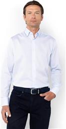 ΑΝΔΡΙΚΟ ΠΟΥΚΑΜΙΣΟ ΠΙΚΕ ΜΕ ΚΕΝΤΗΜΕΝΟ ΛΟΓΟΤΥΠΟ ΣΤΗ ΜΑΝΣΕΤΑ CUSTOM FIT ''THE LEGACY'' - A7P0011U ΜΠΛΕ ΑΝΟΙΧΤΟ THE BOSTONIANS