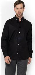 ΑΝΔΡΙΚΟ ΠΟΥΚΑΜΙΣΟ TWILL REGULAR FIT 3AAP2341B031BL ΜΑΥΡΟ THE BOSTONIANS