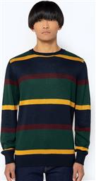 ΑΝΔΡΙΚΟ ΠΟΥΛΟΒΕΡ CLASSIC CREW NECK 3MR4322-B166NV ΜΠΛΕ THE BOSTONIANS