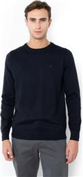 ΑΝΔΡΙΚΟ ΠΟΥΛΟΒΕΡ CLASSIC CREW NECK JUMPER 3MR1009-B166NV ΜΠΛΕ ΣΚΟΥΡΟ THE BOSTONIANS