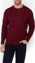 ΠΛΕΚΤΟ ΒΑΜΒΑΚΕΡΟ CABLE ΛΑΙΜΟΚΟΨΗ REGULAR THE BOSTONIANS