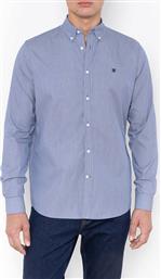 ΠΟΥΚΑΜΙΣΟ ACORN ΠΟΠΛΙΝΑ REGULAR FIT STRIPE POPLIN BUTTON-DOWN REGULAR FIT THE BOSTONIANS