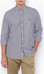 ΠΟΥΚΑΜΙΣΟ ACORN ΠΟΠΛΙΝΑ REGULAR FIT STRIPE POPLIN BUTTON-DOWN REGULAR FIT THE BOSTONIANS