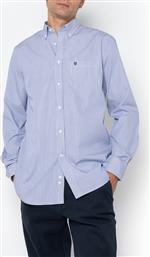 ΠΟΥΚΑΜΙΣΟ ACORN ΠΟΠΛΙΝΑ REGULAR FIT STRIPE POPLIN BUTTON-DOWN REGULAR FIT THE BOSTONIANS