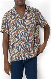 ΠΟΥΚΑΜΙΣΟ CHARLES ΒΑΜΒΑΚΙ CUSTOM FIT PRINT POPLIN BAYRON CUSTOM FIT THE BOSTONIANS