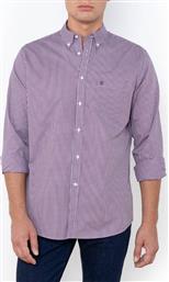 ΠΟΥΚΑΜΙΣΟ CHESTER ΠΟΠΛΙΝΑ REGULAR FIT MINICHECK POPLIN BUTTON-DOWN REGULAR FIT THE BOSTONIANS