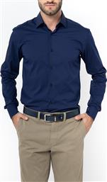 ΠΟΥΚΑΜΙΣΟ CHESTER ΠΟΠΛΙΝΑ SLIM FIT MICRO CHECK POPLIN CLASSIC SLIM FIT THE BOSTONIANS