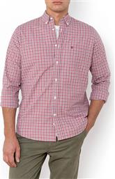 ΠΟΥΚΑΜΙΣΟ MAVERICK ΠΟΠΛΙΝΑ REGULAR FIT MEDCHECK POPLIN BUTTON-DOWN REGULAR FIT THE BOSTONIANS