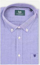 ΠΟΥΚΑΜΙΣΟ MAVERICK TWILL REGULAR FIT MEDCHECK TWILL BUTTON-DOWN REGULAR FIT THE BOSTONIANS