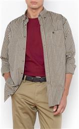 ΠΟΥΚΑΜΙΣΟ MAVERICK TWILL REGULAR FIT MEDCHECK TWILL BUTTON-DOWN REGULAR FIT THE BOSTONIANS