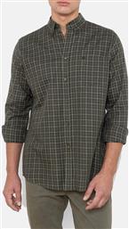 ΠΟΥΚΑΜΙΣΟ MAVERICK TWILL REGULAR FIT MEDCHECK TWILL BUTTON-DOWN REGULAR FIT THE BOSTONIANS