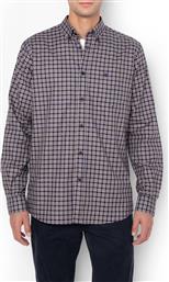 ΠΟΥΚΑΜΙΣΟ MAVERICK TWILL REGULAR FIT MEDCHECK TWILL BUTTON-DOWN REGULAR FIT THE BOSTONIANS