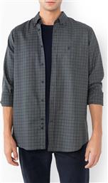 ΠΟΥΚΑΜΙΣΟ MAVERICK TWILL REGULAR FIT MEDCHECK TWILL BUTTON-DOWN REGULAR FIT THE BOSTONIANS