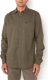 ΠΟΥΚΑΜΙΣΟ MAVERICK TWILL REGULAR FIT MEDCHECK TWILL BUTTON-DOWN REGULAR FIT THE BOSTONIANS