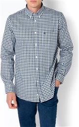 ΠΟΥΚΑΜΙΣΟ MAVERICK TWILL REGULAR FIT MEDCHECK TWILL BUTTON-DOWN REGULAR FIT THE BOSTONIANS
