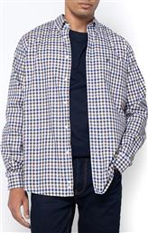 ΠΟΥΚΑΜΙΣΟ MAVERICK TWILL REGULAR FIT MEDCHECK TWILL BUTTON-DOWN REGULAR FIT THE BOSTONIANS