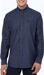 ΠΟΥΚΑΜΙΣΟ TWILL REGULAR FIT PLAIN TWILL BUTTON-DOWN REGULAR FIT THE BOSTONIANS