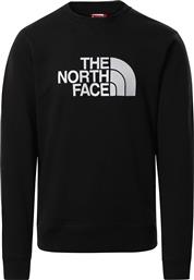 ΑΝΔΡΙΚΗ ΜΠΛΟΥΖΑ ΦΟΥΤΕΡ ΜΕ LOGO PRINT ''PEAK CREW'' - NF0A4SVRKY41 ΜΑΥΡΟ THE NORTH FACE