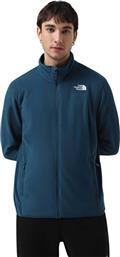 ΑΝΔΡΙΚΗ FLEECE ΖΑΚΕΤΑ ΜΕ ΛΟΓΟΤΥΠΟ - NF0A855X1NO1 ΠΕΤΡΟΛ THE NORTH FACE