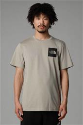 ΑΝΔΡΙΚΟ T-SHIRT ΜΕ GRAPHIC LOGO PRINT REGULAR FIT ''FINE'' - NF0A8A6M1I41 ΓΚΡΙ THE NORTH FACE