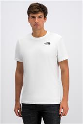 ΑΝΔΡΙΚΟ T-SHIRT ''REDBOX'' - NF0A2TX2FN41 ΛΕΥΚΟ THE NORTH FACE