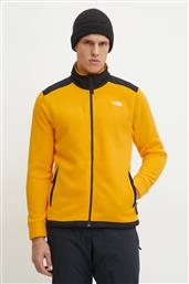 ΑΘΛΗΤΙΚΗ ΜΠΛΟΥΖΑ ALPINE POLARTEC 200 ΧΡΩΜΑ: ΚΙΤΡΙΝΟ, NF0A7WWL4WP1 THE NORTH FACE