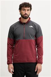ΑΘΛΗΤΙΚΗ ΜΠΛΟΥΖΑ GLACIER HEAVYWEIGHT ΧΡΩΜΑ: ΚΟΚΚΙΝΟ, NF0A89JHDO31 THE NORTH FACE