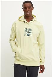 ΑΘΛΗΤΙΚΗ ΜΠΛΟΥΖΑ TEKNO LOGO HOODIE ΧΡΩΜΑ: ΠΡΑΣΙΝΟ, ΜΕ ΚΟΥΚΟΥΛΑ, NF0A82V61OD1 THE NORTH FACE