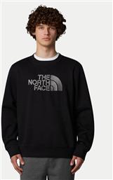 ΜΠΛΟΥΖΑ DREW PEAK NF0A89EK ΜΑΥΡΟ REGULAR FIT THE NORTH FACE