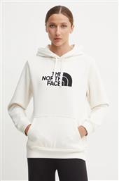 ΜΠΛΟΥΖΑ DREW PEAK PULLOVER HOODIE ΧΡΩΜΑ: ΜΠΕΖ, ΜΕ ΚΟΥΚΟΥΛΑ, NF0A89EHQLI1 THE NORTH FACE