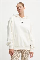 ΜΠΛΟΥΖΑ ESSENTIAL HOODIE ΧΡΩΜΑ: ΜΠΕΖ, ΜΕ ΚΟΥΚΟΥΛΑ, NF0A89ENQLI1 THE NORTH FACE