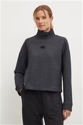 ΜΠΛΟΥΖΑ MOCK NECK SWEATSHIRT ΧΡΩΜΑ: ΓΚΡΙ, NF0A89C1KS71 THE NORTH FACE