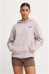 ΜΠΛΟΥΖΑ NATURAL DYE HOODIE ΧΡΩΜΑ: ΜΟΒ, ΜΕ ΚΟΥΚΟΥΛΑ, NF0A89CD9OY1 THE NORTH FACE