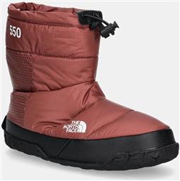 ΜΠΟΤΕΣ ΧΙΟΝΙΟΥ NUPTSE APRES BOOTIE ΧΡΩΜΑ: ΠΟΡΤΟΚΑΛΙ, NF0A5LWC8IM1 THE NORTH FACE