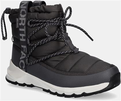ΜΠΟΤΕΣ ΧΙΟΝΙΟΥ THERMOBALL LACE UP ΧΡΩΜΑ: ΓΚΡΙ, NF0A5LWDCIH1 THE NORTH FACE