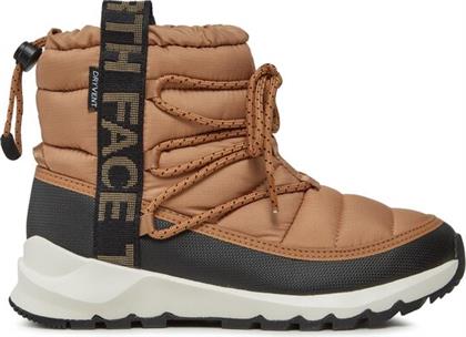 ΜΠΟΤΕΣ ΧΙΟΝΙΟΥ W THERMOBALL LACE UP WPNF0A5LWDKOM1 ΚΑΦΕ THE NORTH FACE