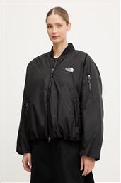 ΜΠΟΥΦΑΝ BOMBER CHOQA ΧΡΩΜΑ: ΜΑΥΡΟ, NF0A8F1WJK31 THE NORTH FACE