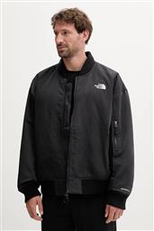 ΜΠΟΥΦΑΝ BOMBER ΧΡΩΜΑ: ΜΑΥΡΟ, NF0A8F3RJK31 THE NORTH FACE