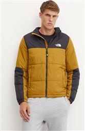 ΜΠΟΥΦΑΝ GOSEI PUFFER ΧΡΩΜΑ: ΠΡΑΣΙΝΟ, NF0A87951OB1 THE NORTH FACE