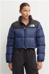 ΜΠΟΥΦΑΝ ΜΕ ΕΠΕΝΔΥΣΗ ΑΠΟ ΠΟΥΠΟΥΛΑ NUPTSE SHORT JACKET ΧΡΩΜΑ: ΝΑΥΤΙΚΟ ΜΠΛΕ, NF0A5GGE92A1 THE NORTH FACE