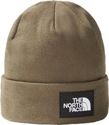 DOCK WORKER RECYCLED BEANIE NF0A3FNT21L-21L ΚΑΦΕ THE NORTH FACE