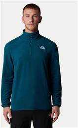 FLEECE GLACIER NF0A855W ΣΚΟΥΡΟ ΜΠΛΕ REGULAR FIT THE NORTH FACE